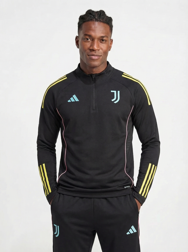 JUVENTUS BLACK AND YELLOW TRACKSUIT