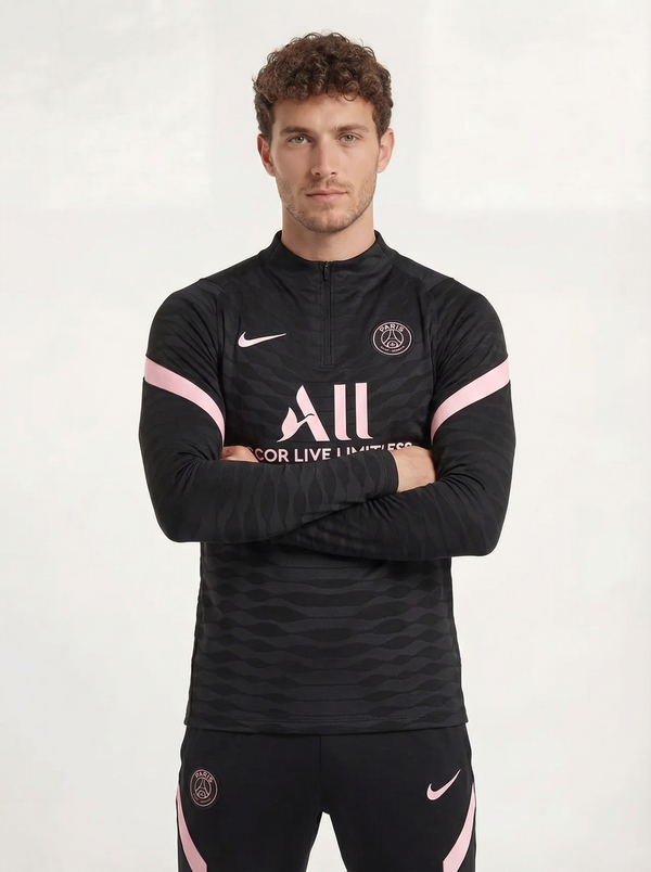 PSG BLACK AND PINK TRACKSUIT