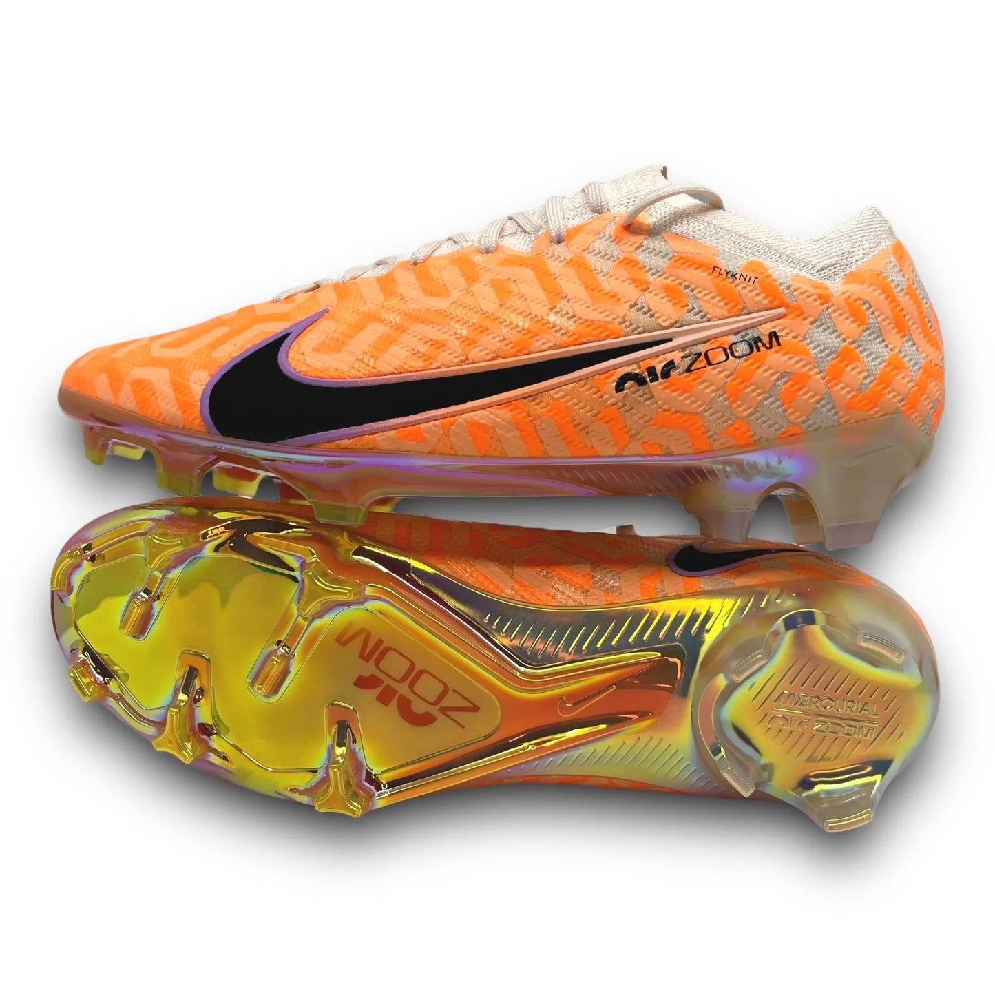 NIKE MERCURIAL VAPOR 15 ELITE FG FOOTBALL BOOTS BLACK BLUE