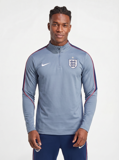 ENGLAND GREY AND NAVY TRACKSUIT