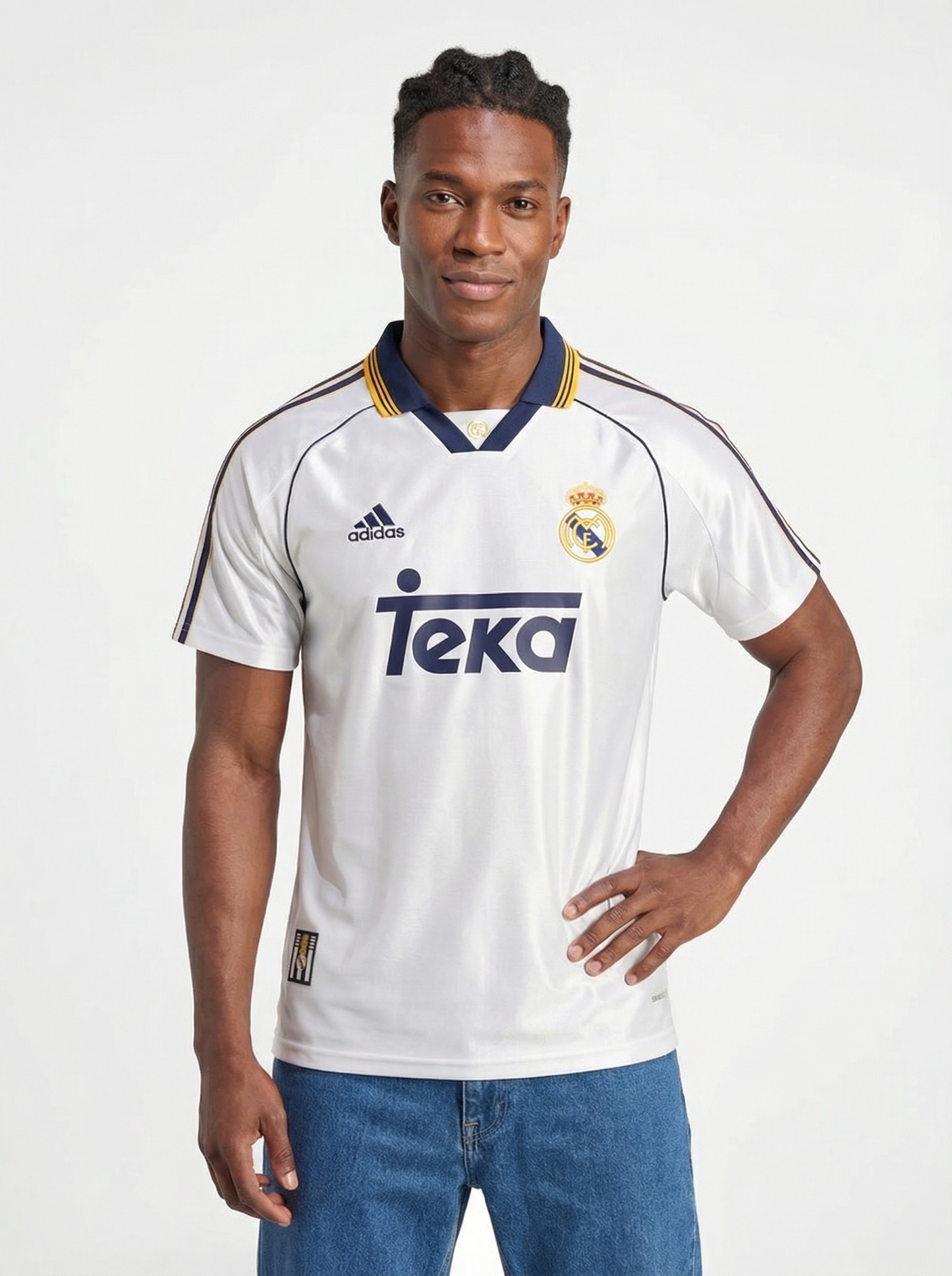 REAL MADRID 1998/00 HOME SHIRT