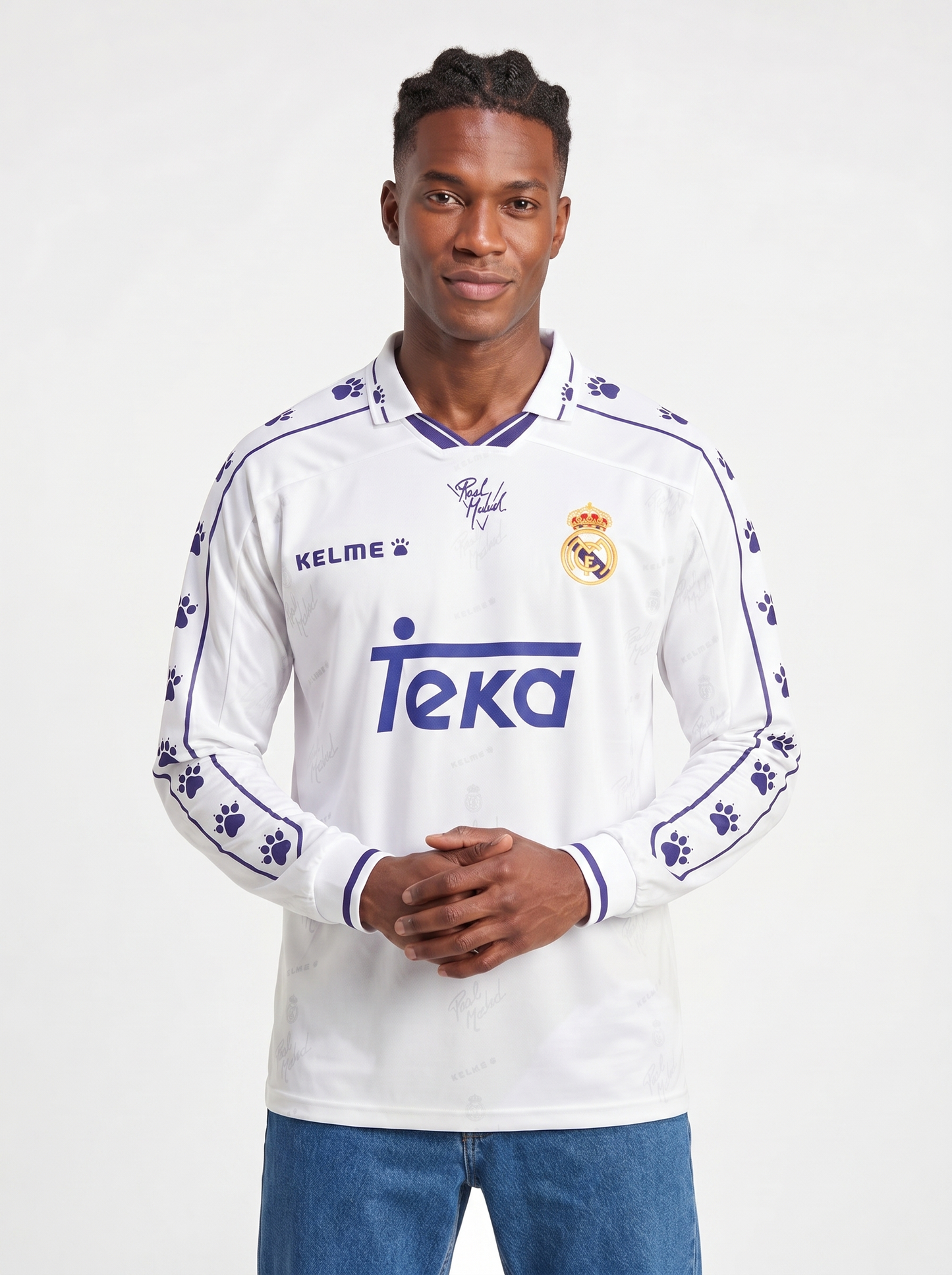 REAL MADRID CLASSIC LONG SLEEVE SHIRT 1994