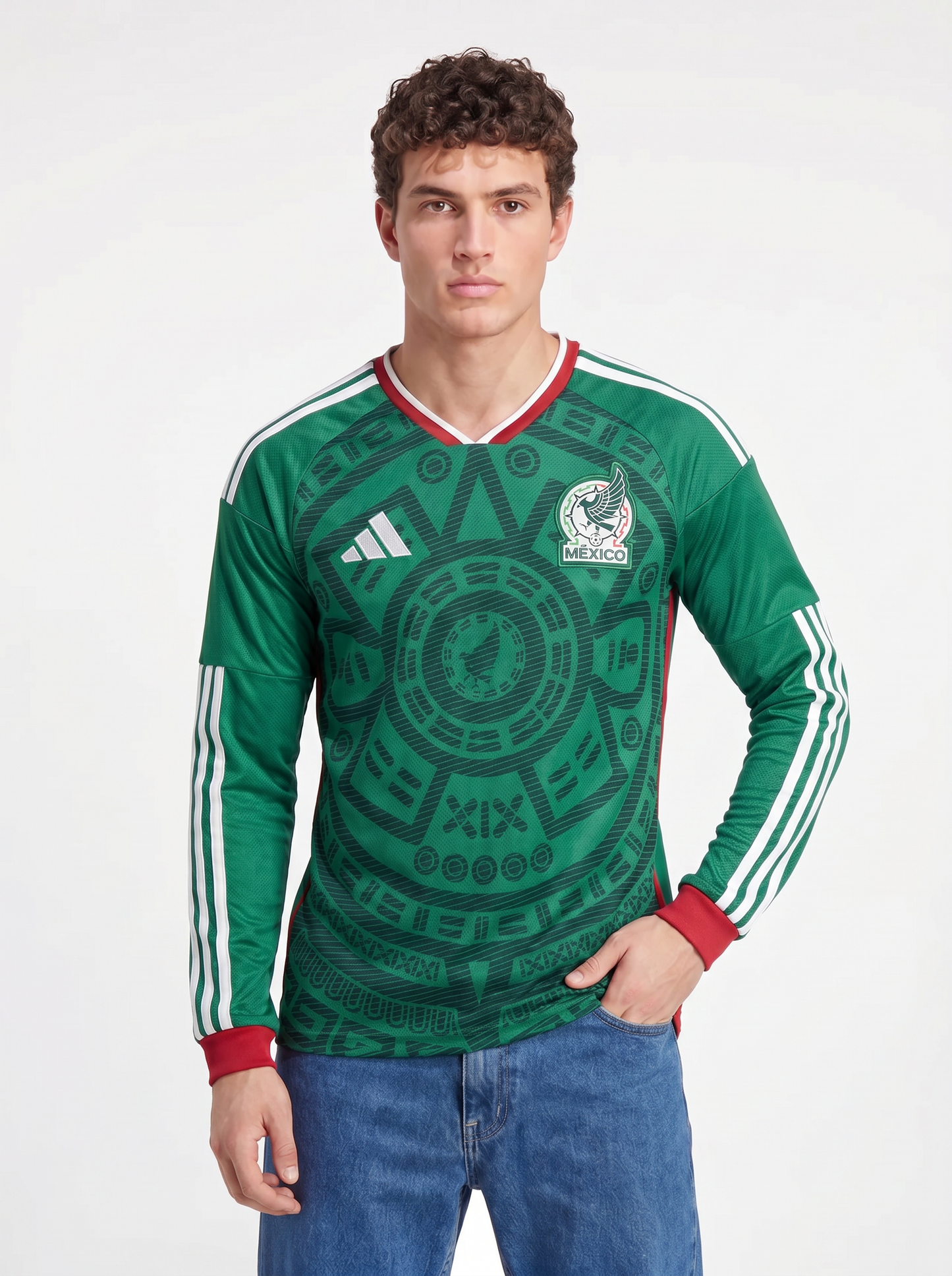 MEXICO 2026 LONG SLEEVE HOME SHIRT