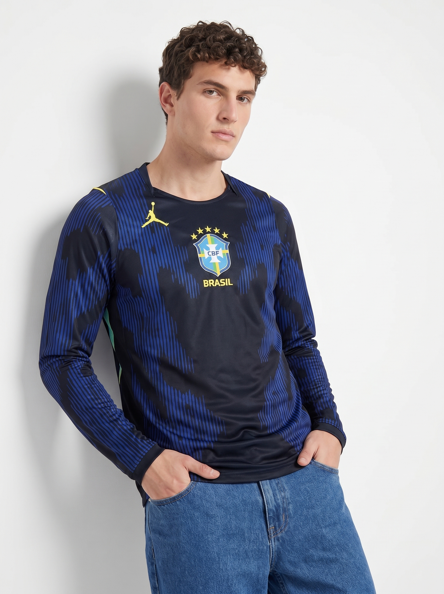 BRAZIL 2026/27 LONG SLEEVE HOME SHIRT