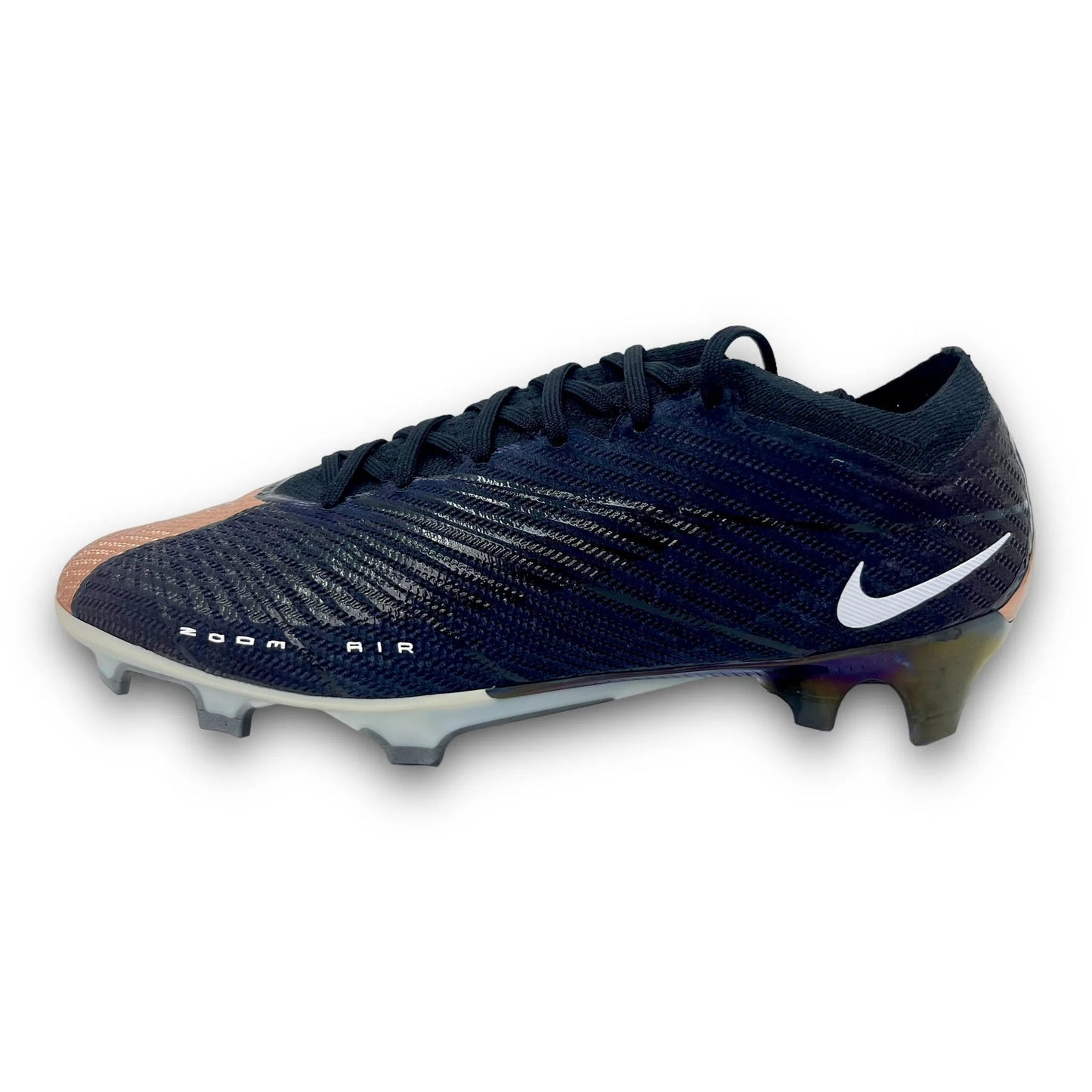 NIKE MERCURIAL VAPOR 15 ELITE FG FOOTBALL BOOTS BLACK BLUE