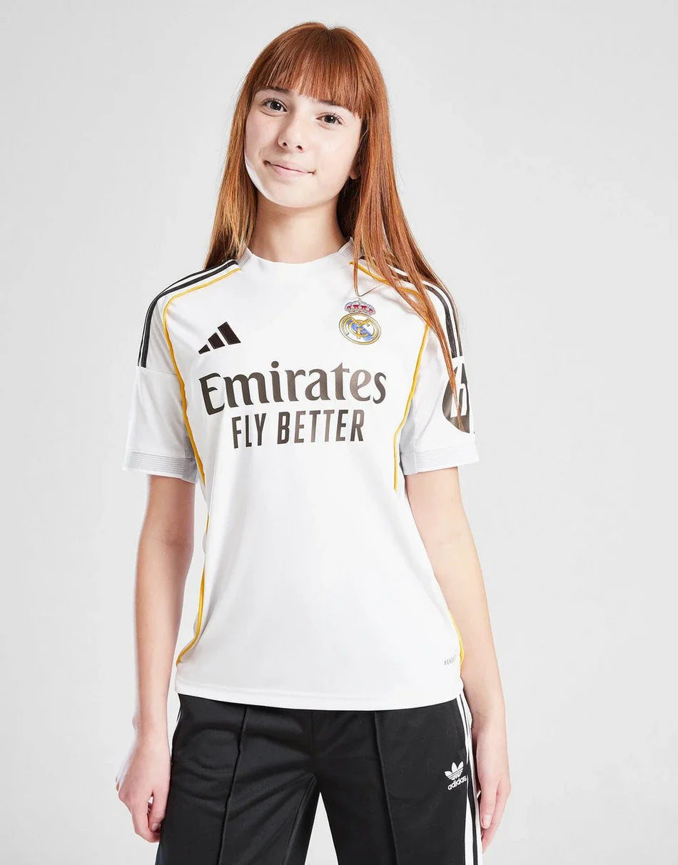 ADIDAS REAL MADRID 2025/26 HOME SHIRT JUNIOR