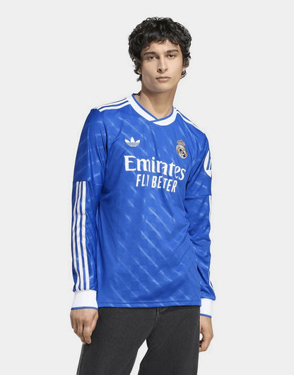 ADIDAS REAL MADRID 25/26 LONG SLEEVE THIRD JERSEY